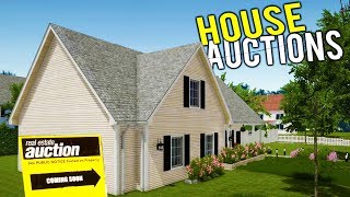 NEW HOUSE FLIPPING AT AUCTIONS Huge Update  Making Big Money  House Flipper Beta Gameplay [upl. by Attikin835]