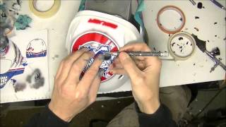 Timelapse Goalie Mask Painting [upl. by Talbot]