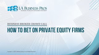 How to Bet on Private Equity Firms [upl. by Say]