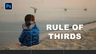 How to Make Rule of Thirds  3X3 Grid in Photoshop [upl. by Punak]