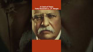 A Clash of Titans  Teddy Roosevelt vs JP Morgan insightsinbiography history [upl. by Pillihp]