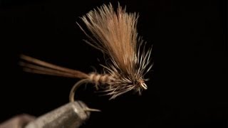 How to tie a dry Mayfly from Fishtec [upl. by Lance]