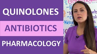 Fluoroquinolones Quinolones Pharmacology Nursing Mnemonic Mechanism of Action NCLEX [upl. by Akiret803]