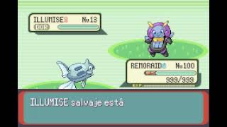 POKEMON EMERALD  REMORAID  BESO AMOROSO  LOVELY KISS [upl. by Woodhouse]