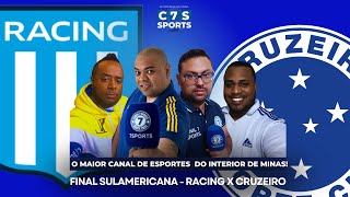 CRUZEIRO X RACING AO VIVO COM IMAGENS  CRUZEIRO X RACING AO VIVO  FINAL SULAMERICANA 2024 [upl. by Uela]