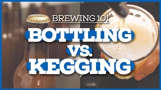 Home Brewing 101 BOTTLING VS KEGGING [upl. by Phelia]