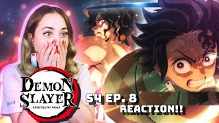 THE FINALE MUZAN vs EVERYONE DEMON SLAYER Season 4 Episode 8 REACTION [upl. by Rehpinej]