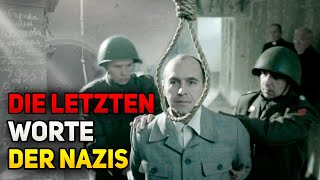 Die letzten Worte der Nazis vor der Hinrichtung und warum sie lachten  Dokumentation [upl. by Sine]