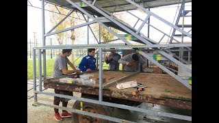 Montando la cabalgata  Reyes Magos  2019 [upl. by Hsoj]