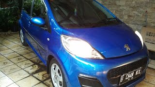 In Depth Tour Peugeot 107 2012  Indonesia [upl. by Jammin]