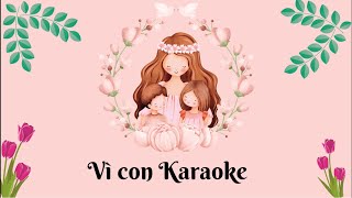 Vì con Karaoke Beat [upl. by Oeramed659]