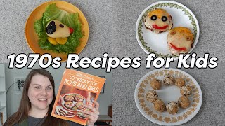 1970s RECIPES FOR KIDS 🧑‍🍳 Vintage Cookbooks for Children [upl. by Nnalorac]