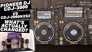 Pioneer DJ CDJ3000 vs CDJ2000NXS2  Whats actually changed Head to head comparison TheRatcave [upl. by Augusta]