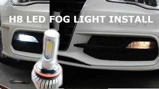 Audi A3 8V 2013 LED Fog Light Install [upl. by Lia481]