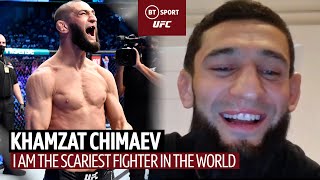 quotThe Scariest fighter in the worldquot Khamzat Chimaev on UFC273 UFC gold and Darren Till relationship [upl. by Mindi363]