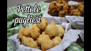 Pettole 🍽️ tradizionali pugliesi  Pittule 🥬salentine di Sfizi amp Delizie [upl. by Leasa267]