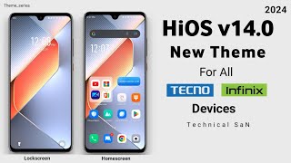 HiOS 14 Theme  Wallpapers For All Tecno and Infinix Devices [upl. by Ariet]