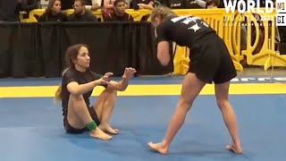 Mayssa Bastos vs Faye Cherrier  World Championship NoGi 2023 [upl. by Beatrisa]