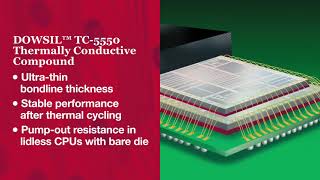 DOWSIL™ TC5550 Thermally Conductive Compound • Diatom AS [upl. by Eidlog680]