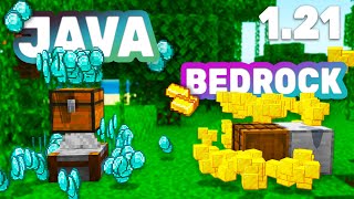 EVERY WAY TO DUPLICATE ITEMS IN MINECRAFT 121  Java  Bedrock [upl. by Aikemat]