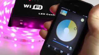 WiFi RGB LED controller [upl. by Corson476]