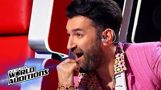 JawDropping Blind Auditions that SHOCKED The Voice Coaches [upl. by Abdella]