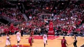 Play of the Day 05182011 Luol Dengs Amazing HalfCourt Buzzer Beater vs Heat [upl. by Sutsuj]