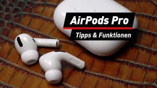 AirPods Pro Die besten TippsTricks und versteckte Funktionen  deutsch [upl. by Alakam823]