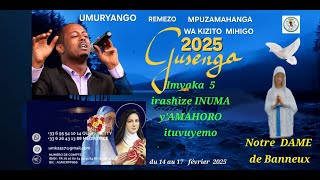 ICYENDA GITEGURA UMUNSI MUKURU WA BIKIRAMARIYA NYINA WA JAMBO I KIBEHO2024 [upl. by Wu]