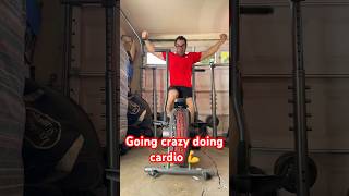 GOING CRAZY DOING CARDIO crazy cardio fitness shorts [upl. by Robinetta721]