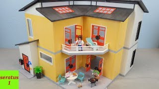 Playmobil Modernes Wohnhaus 9266 auspacken seratus1 Neu [upl. by Kcirde]