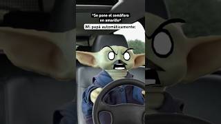 Parece poseído jaja 😩 créditos LaNugget humor meme babyyoda papá [upl. by Lamont]