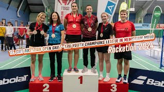 17 SWT Racketlon Austrian Open Graz – 3000€ ElitePreisgeld – Jugend Team Event amp Inklusion [upl. by Erodasi]