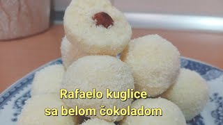 Brze i jednostavne  Rafaelo kuglice sa belom cokoladom [upl. by Hedaza175]