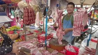 Daily Cambodian Vendors Life amp Food Market Scenes [upl. by Grange]