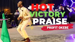 HOT VICTORY PRAISE🔥  THE DUNAMIS HDQTRS THE GLORY DOME ABUJA BY PROFIT OKEBE [upl. by Kelula401]