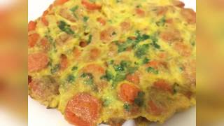 اومليت  عجة  الجزر وصفة لذيذة  omelette au carottes 🥕 [upl. by Ettie365]