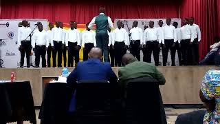 🎉ELANGENI TVET COLLEGE  MALE CHOIR🎊 ✨A RE YENG BANA✨ COSACSA 2024 CONDUCTED BY MR MLAMBO👌 [upl. by Glyn382]