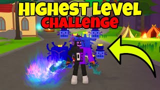 Highest Level In 10 Minutes Roblox Giant Simulator [upl. by Norreht]