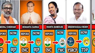 Indian political leaders who changed parties  JS320M [upl. by Attennaj]