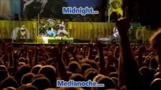 Iron Maiden  2 Minutes To Midnight  En Vivo Subtitulos Español Lyrics [upl. by Nahpos]