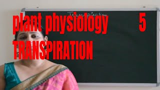 TranspirationTYPESFACTORS EFFECTINGIMPORTANCE BIOLOGY  ICSE CBSE Board Exams [upl. by Alegnaoj984]