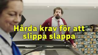 Terese i kassan  Hårda krav för att slippa slappa [upl. by Edda]