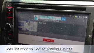 How to Make an Samsung Galaxy S3S4 Note II Mirror Image kit for AUX input Alpine Kenwood [upl. by Vanden]