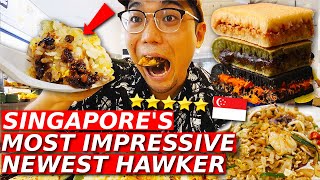 I Visited Singapore’s NEWEST Hawker Centre 100 Challenge at Buangkok Hawker Centre [upl. by Arva]