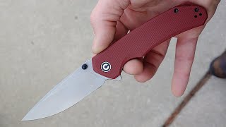 CIVIVI BRAZEN DROP POINT REVIEW [upl. by Arikaahs]