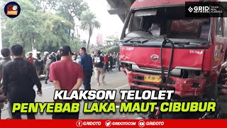 Hasil Investigasi KNKT Kecelakaan Maut Cibubur Klakson Telolet Penyebabnya  GridOto News [upl. by Farrison]