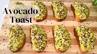 Avocado Toast RecipeHow to make Avocado Toast [upl. by Argyres963]