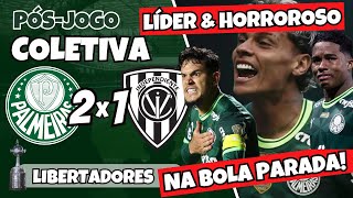 PÓSJOGO  PALMEIRAS 2X1 INDEPENDIENTE DEL VALLE  LIBERTADORES 2024  AO VIVO [upl. by Burleigh]