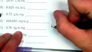 Shortcut for Metric Unit Conversion [upl. by Acinorav]